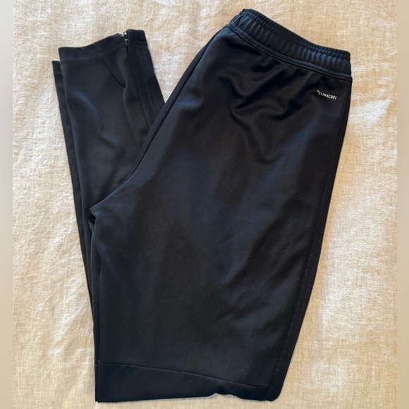 Men’s Adidas Slim Fit Track Pants w/ Zipper Ankles - Picture 2 of 4